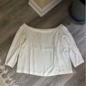 Club Monaco off the shoulder blouse